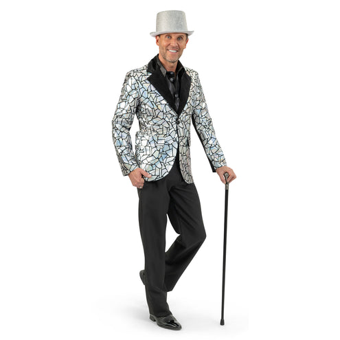 Funny Fashion Spiegel jas heren