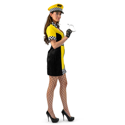 Funny Fashion Taxi chauffeur jurk Tessa