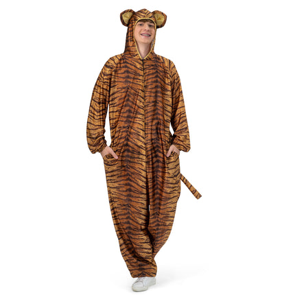 Funny Fashion Tijger pak  volwassenen Dovy