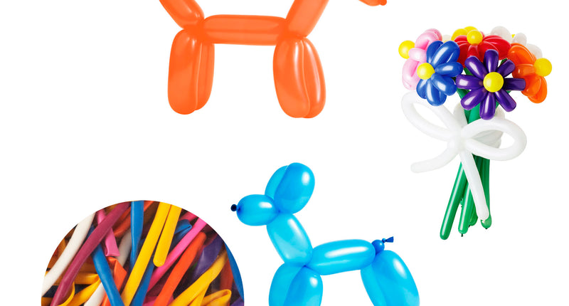 Funny Fashion Zak modelleer ballonnen 155X5cm