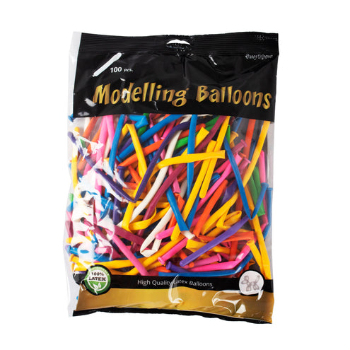 Funny Fashion Zak modelleer ballonnen 155X5cm