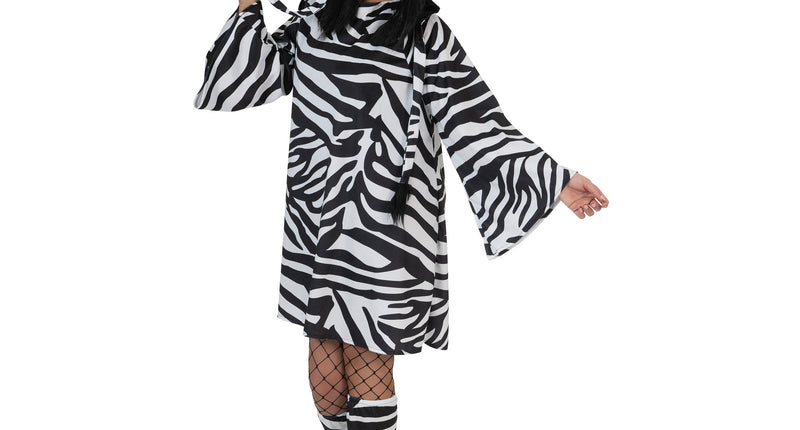 Funny Fashion Zebra jurk dames steepie