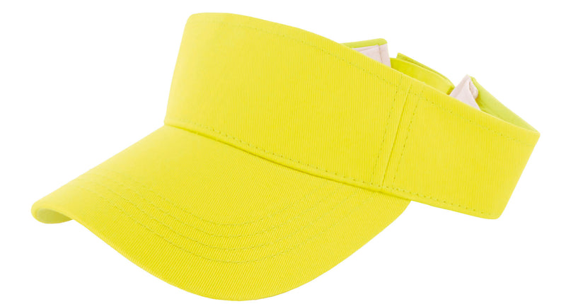 Funny Fashion Zonneklep neon geel