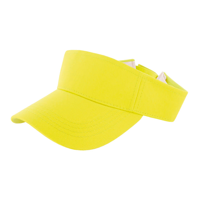 Funny Fashion Zonneklep neon geel