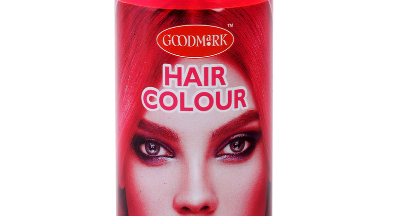 Haarspray fluor roze 125 ml in aluminium spuitbus met roze spuitkop, tijdelijke haarkleuring voor een neonparty