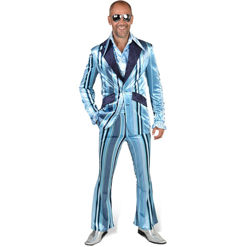 Magic by Freddy's 70's pak  strepen blauw