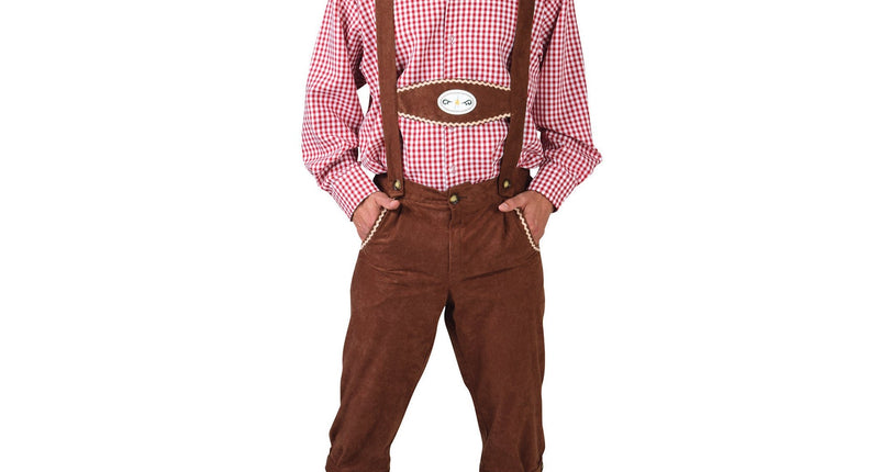 Magic by Freddy's Tiroler broek bruin Ben