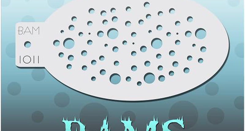 PartyXplosion Bad Ass BAM Schmink sjabloon 1011