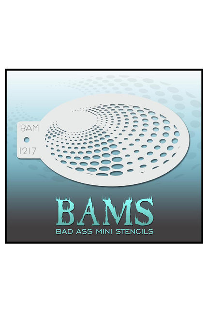 PartyXplosion Bad Ass BAM Schmink sjabloon 1217