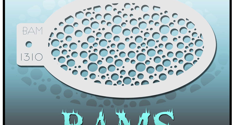 PartyXplosion Bad Ass BAM Schmink sjabloon 1310