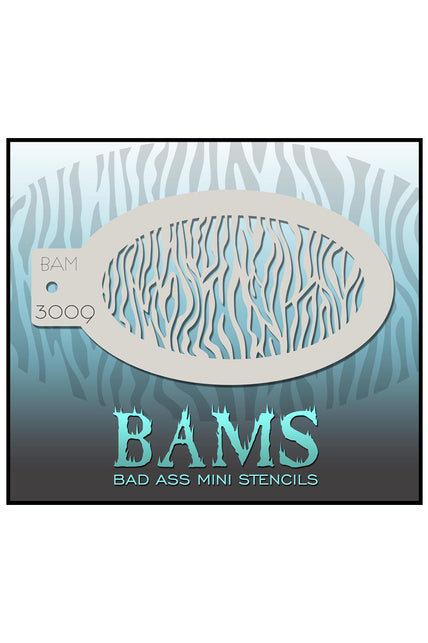 PartyXplosion Bad Ass BAM Schmink sjabloon 3009