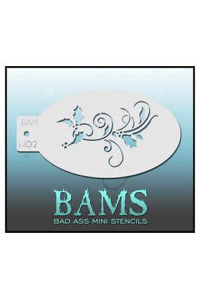 PartyXplosion Bad Ass BAM Schmink sjabloon H02