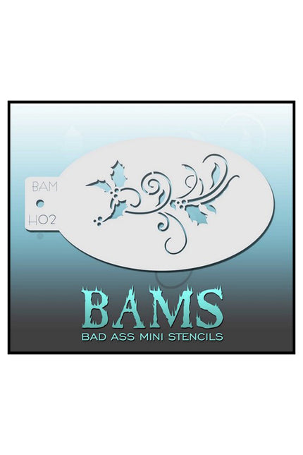 PartyXplosion Bad Ass BAM Schmink sjabloon H02