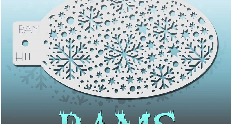 PartyXplosion Bad Ass BAM Schmink sjabloon H11