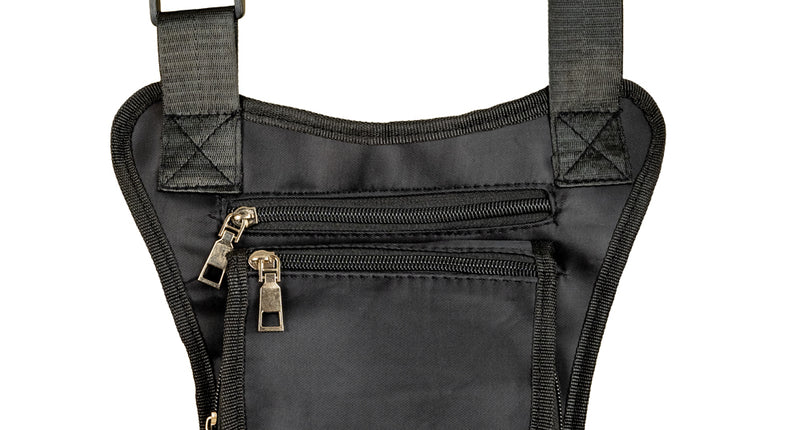 PartyXplosion Borsttas zwart Festival