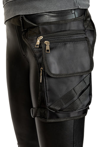 PartyXplosion Borsttas zwart Festival