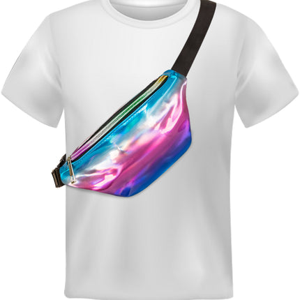 PartyXplosion Heuptasje kind blauw roze