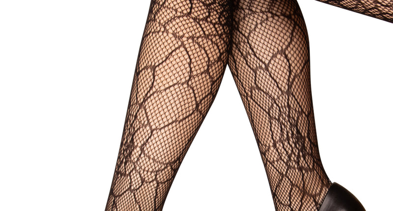 PartyXplosion Netpanty zwart spinnenweb