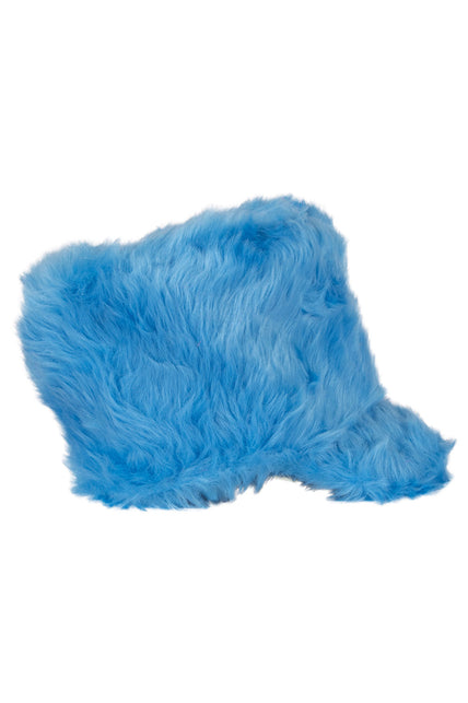 PartyXplosion Pluche fanfare hoed harmonie turquoise 15 cm