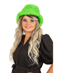 PartyXplosion Pluche vissershoed groen