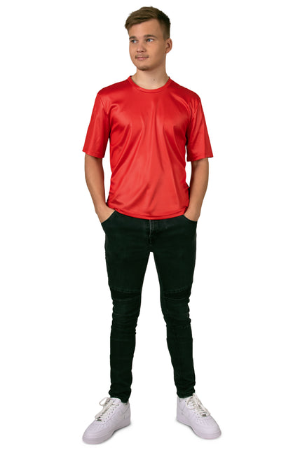 PartyXplosion Shirt loodgieter rood heren
