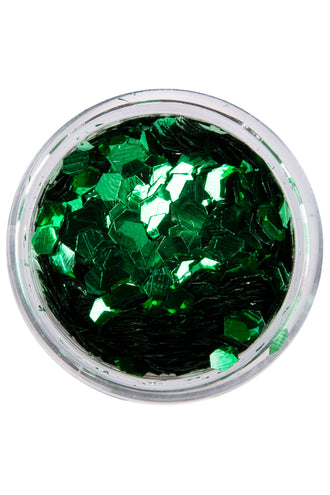 PXP Professional Colours PXP biologisch afbreekbare chunky glitter Bosgroen 2,5 gram