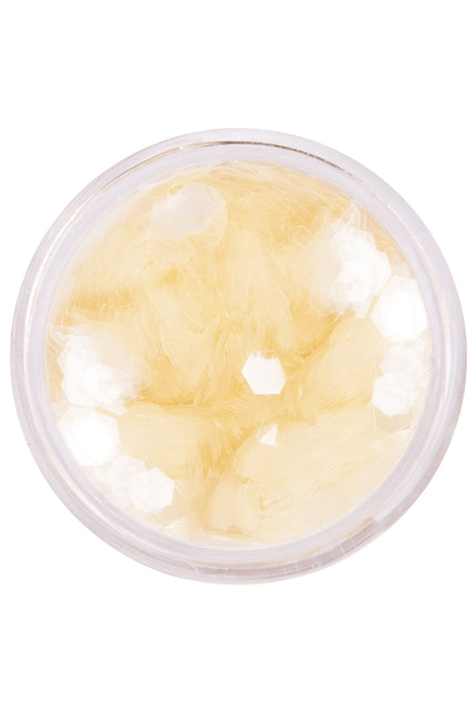 PXP Professional Colours PXP biologisch afbreekbare chunky glitter Parelwit 2,5 gram