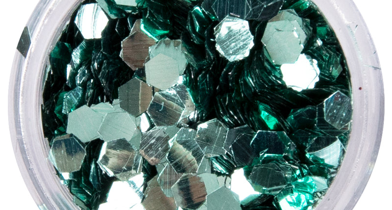 PXP Professional Colours PXP biologisch afbreekbare chunky glitter Sea Green 2,5 gram