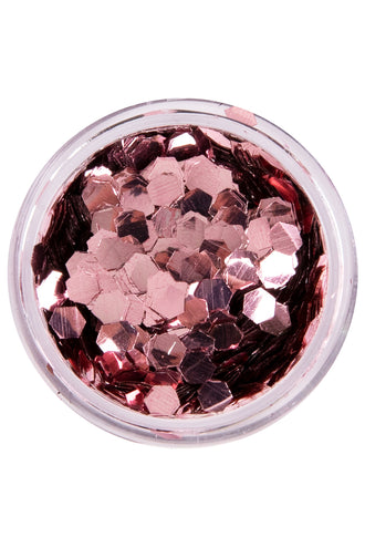 PXP Professional Colours PXP biologisch afbreekbare chunky glitter Zacht Roze 2.5 gram