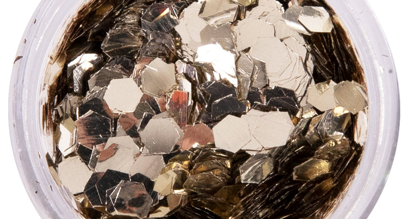 PXP Professional Colours PXP biologisch afbreekbare grove glitter Dutch Siver 2,5 gram