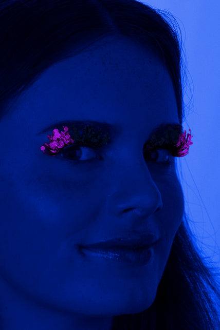 PXP Professional Colours PXP fluorescerende glitter wimpers Hotpink