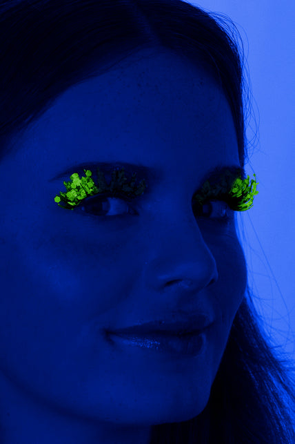 PXP Professional Colours PXP fluorescerende glitter wimpers Smaragd