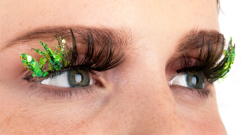 PXP Professional Colours PXP fluorescerende glitter wimpers Smaragd