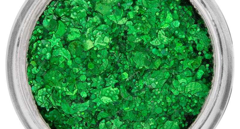 PXP Professional Colours PXP Pressed chunky glitter creme betoverd groen 10 ml