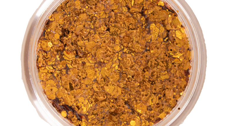 PXP Professional Colours PXP Pressed chunky glitter creme gold bar 10 ml