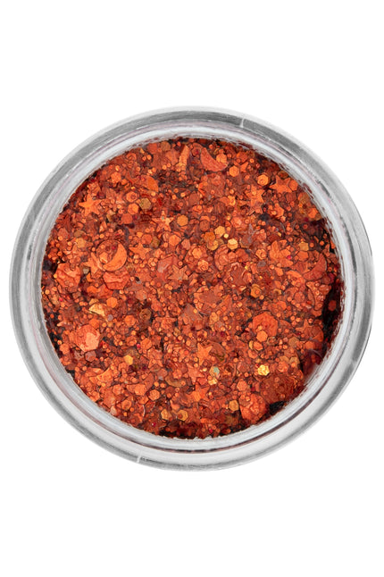 PXP Professional Colours PXP Pressed chunky glitter creme goudvis oranje 10 ml