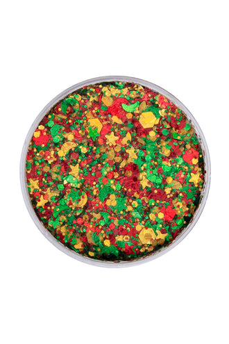 PXP Professional Colours PXP Pressed chunky glitter creme groot rood geel groen 40 ml