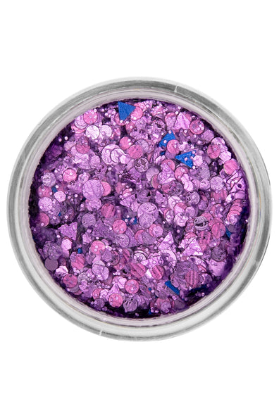 PXP Professional Colours PXP Pressed chunky glitter creme lavendel paars 10 ml