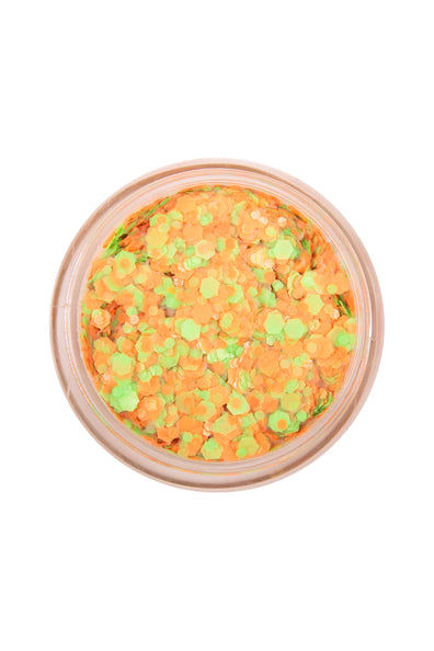PXP Professional Colours PXP Pressed chunky glitter creme oranje groen 10 ml