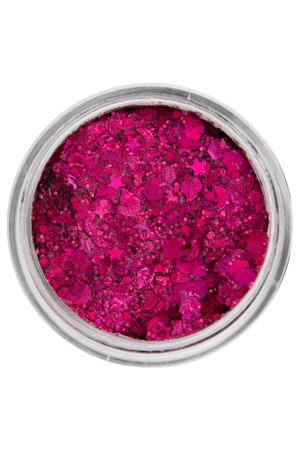 PXP Professional Colours PXP Pressed chunky glitter creme roze fuchsia 10 ml