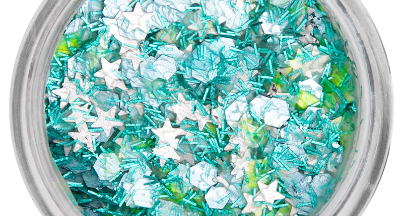 PXP Professional Colours PXP Pressed chunky glitter creme turquois ocean 10 ml