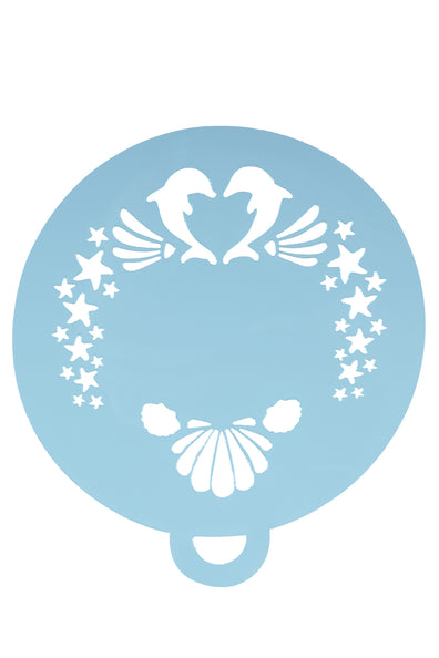 PXP Professional Colours PXP Schmink sjabloon dolfijn en schelp