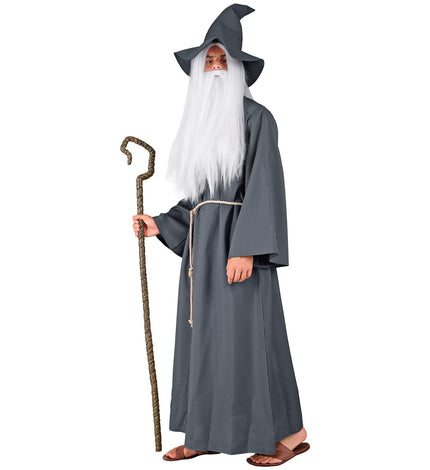 Costume de sorcier gris Milan