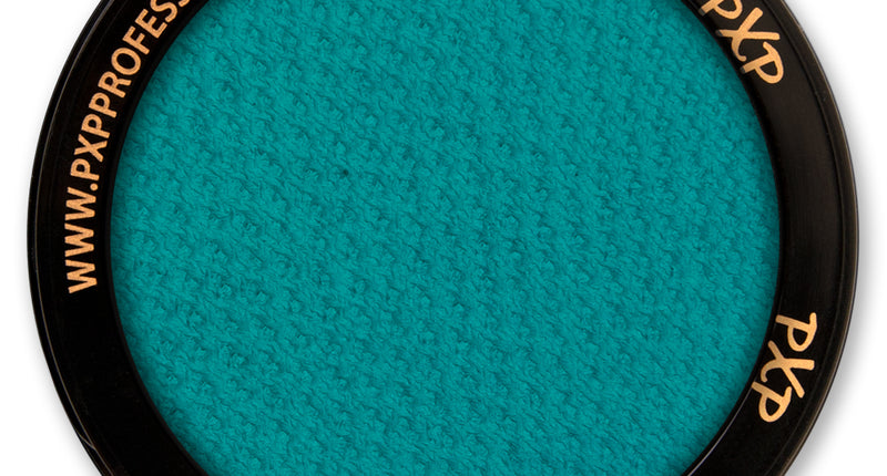 Waterschmink teal van PXP, blauwgroen potje van 10 gram voor gezicht en lichaam bij Halloween