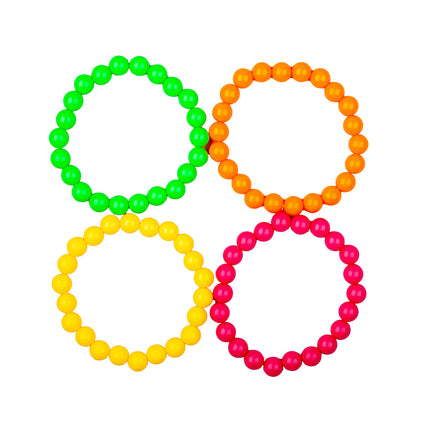 Wicked Costumes 4 stuks Neon Armbanden