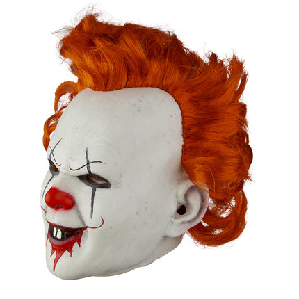 Wicked Costumes Clown masker Roodharig