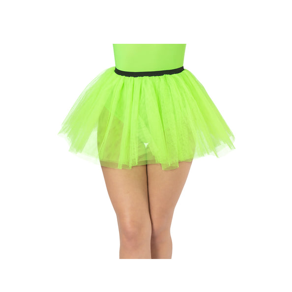 Wicked Costumes Disco rokje neon groen voor kids