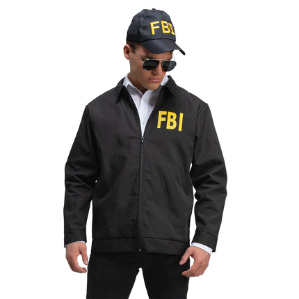 Wicked Costumes FBI jas politie volwassenen