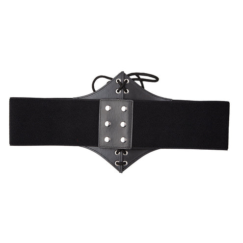 Wicked Costumes Gothic Korset Riem - Zwart