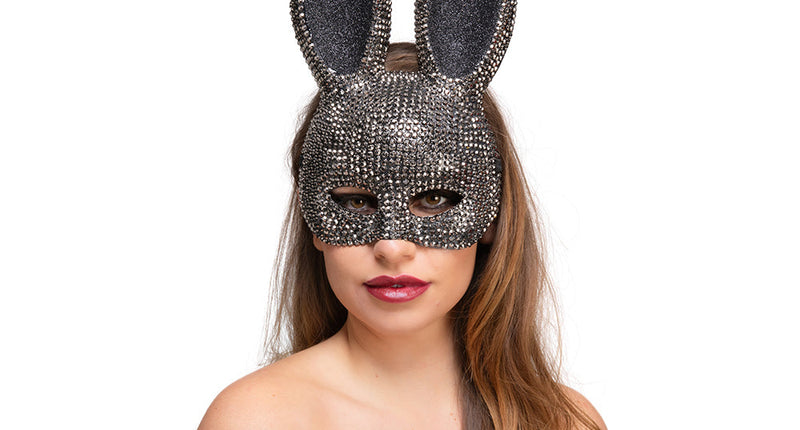 Wicked Costumes Konijnenmasker met bergkristal